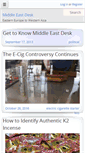 Mobile Screenshot of middleeastdesk.org