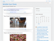 Tablet Screenshot of middleeastdesk.org